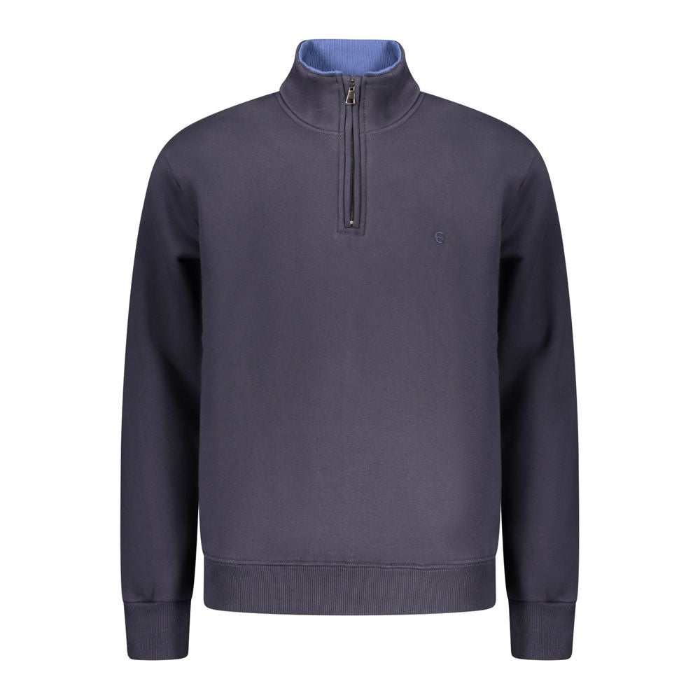 Sweatshirt by Coveri Moving for men in cotton polyester blue presents a smart casual silhouette, featuring a smart casual and for a sophisticated look.