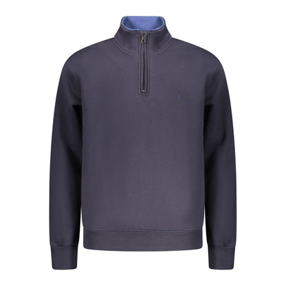 Sweatshirt by Coveri Moving for men in cotton polyester blue presents a smart casual silhouette, featuring a smart casual and for a sophisticated look.