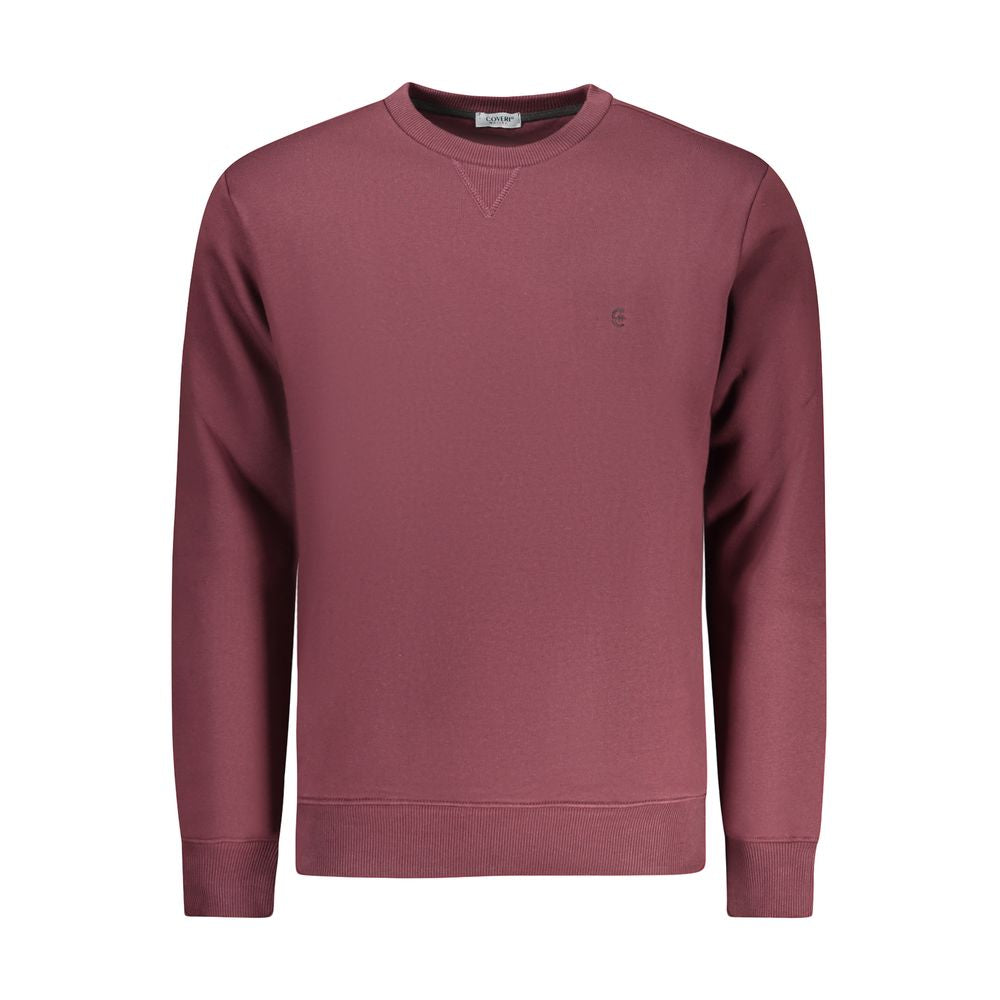 Sweatshirt by Coveri Moving for men in cotton polyester red features an provocated silhouette, detailed with a provocated and a refined for a sophisticated aesthetic.