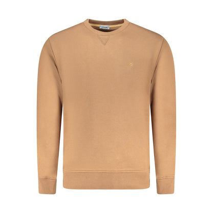 Sweatshirt by Coveri Moving for men in cotton polyester brown presents a smart casual silhouette, featuring a smart casual and for a sophisticated look.