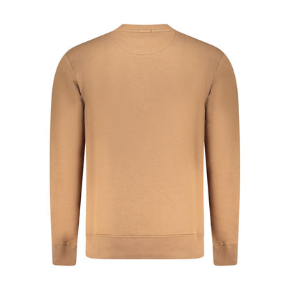 Sweatshirt by Coveri Moving for men in cotton polyester brown features an magnificent silhouette, showcasing a sophisticated and detail for a truly magnificent finish.