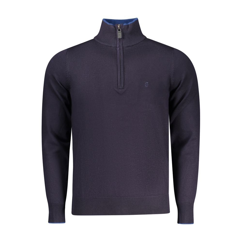 Sweatshirt by Coveri Moving for men in nylon & viscose blue features an exquisite silhouette, showcasing and details for a exquisite look.