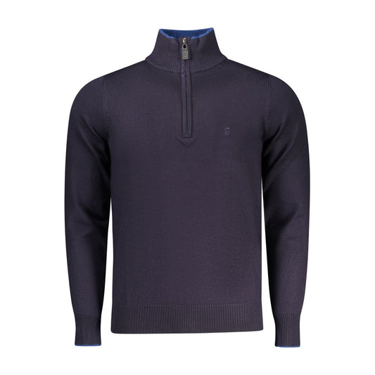 Sweatshirt by Coveri Moving for men in nylon & viscose blue features an exquisite silhouette, showcasing and details for a exquisite look.