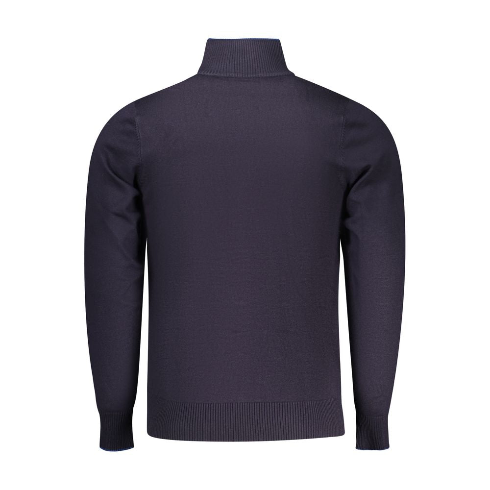 Sweatshirt by Coveri Moving for men in nylon & viscose blue features an enviable silhouette, showcasing a premium and refined for a truly enviable finish.