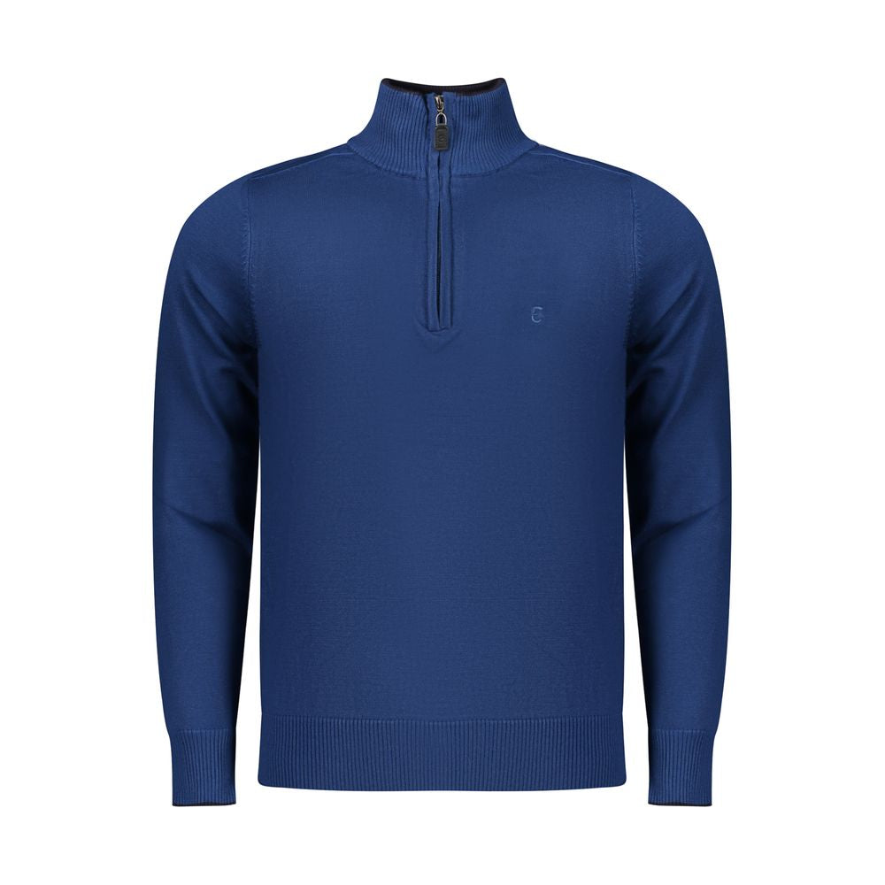 Sweatshirt by Coveri Moving for men in nylon & viscose blue features an enviable silhouette, showcasing a premium and refined for a truly enviable finish.
