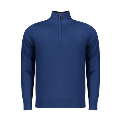 Sweatshirt by Coveri Moving for men in nylon & viscose blue features an enviable silhouette, showcasing a premium and refined for a truly enviable finish.