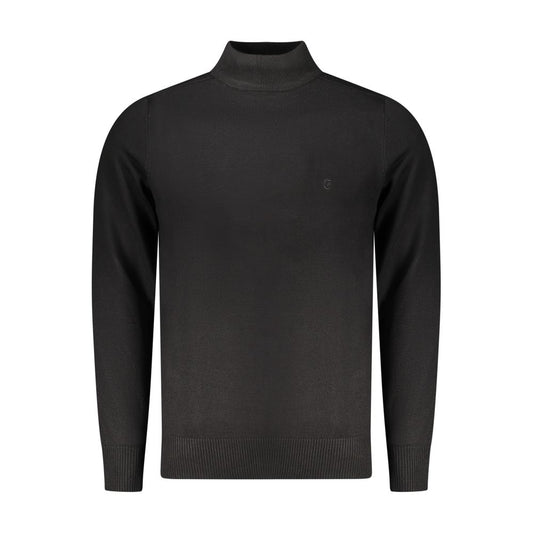 Sweatshirt by Coveri Moving for men in nylon & viscose black features an exquisite silhouette, showcasing and details for a exquisite look.