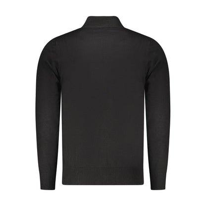 Sweatshirt by Coveri Moving for men in nylon & viscose black features an enviable silhouette, showcasing a premium and refined for a truly enviable finish.