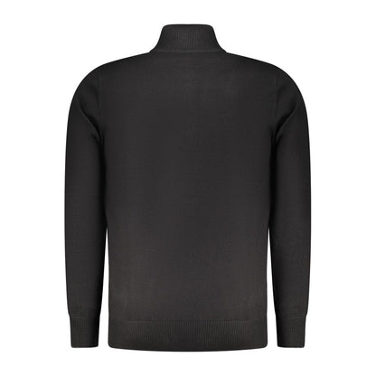Sweatshirt by Coveri Moving for men in nylon & viscose black presents a smart casual silhouette, featuring a smart casual and for a sophisticated look.