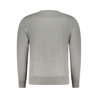Sweatshirt by Coveri Moving for men in nylon & viscose gray presents a smart casual silhouette, featuring a smart casual and for a sophisticated look.
