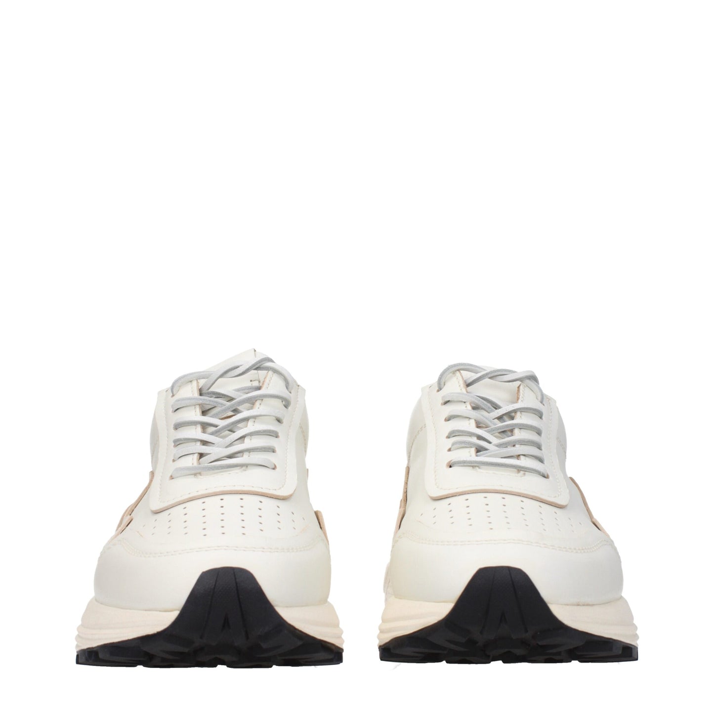 Sneakers by Buttero for men in leather & rubber white features an versatile design from the Men's Low Top Leather & Rubber Sneakers collection, highlighting a versatile low-top style for a premium, high-fashion look.