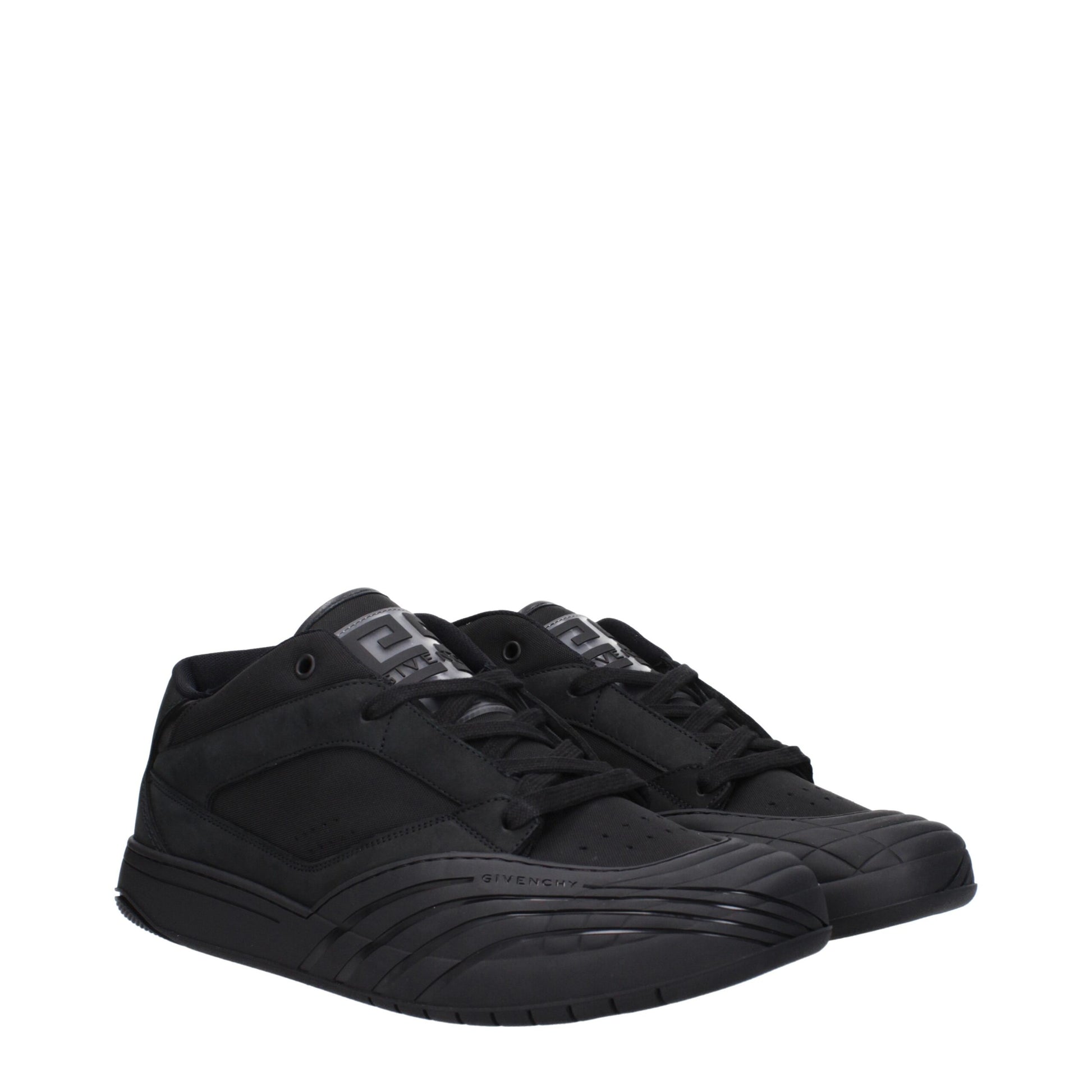 Sneakers by Givenchy for men in rubber & fabric black presents a impeccable silhouette as Men's Low Top Rubber & Fabric Sneakers, expertly defined by a impeccable low-top style for a impeccable, high-fashion look.