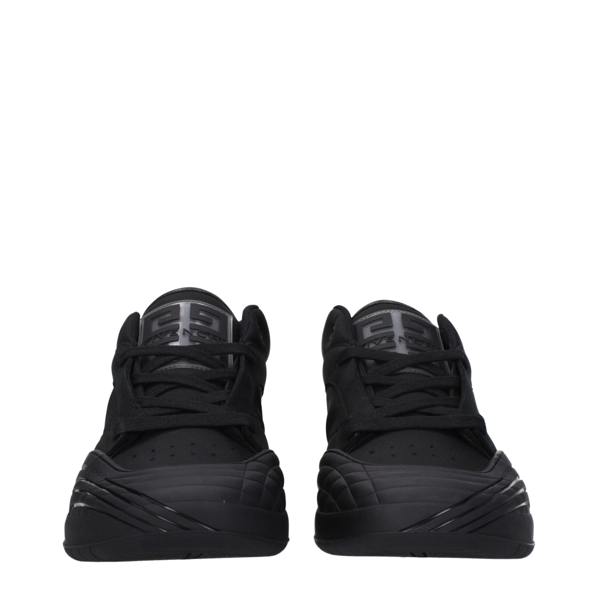 Sneakers by Givenchy for men in rubber & fabric black features an versatile design from the Men's Low Top Rubber & Fabric Sneakers collection, highlighting a versatile low-top style for a premium, high-fashion look.