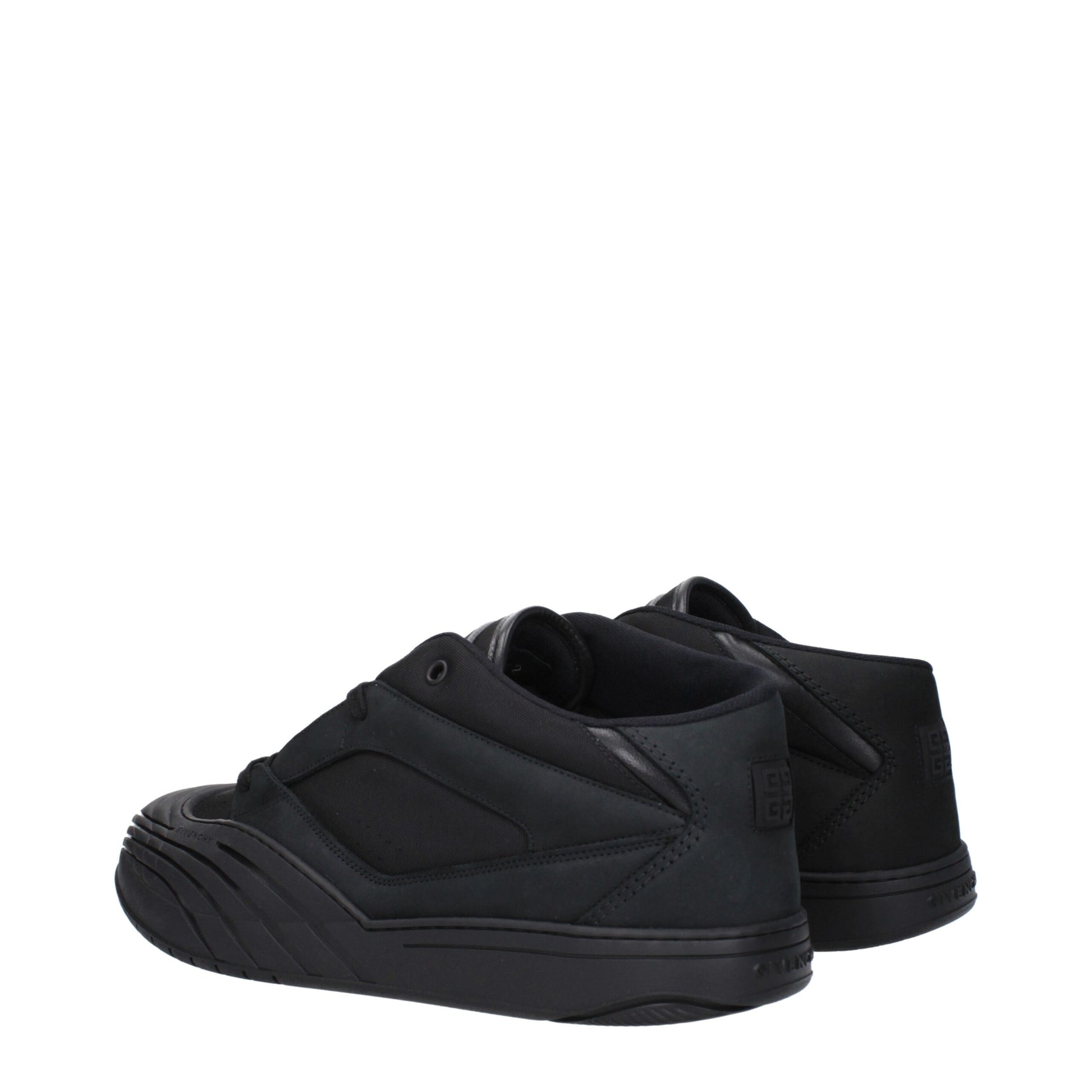 Sneakers by Givenchy for men in rubber & fabric black presents a on trend silhouette from the Men's Low Top Rubber & Fabric Sneakers collection, showcasing a on trend low-top style for an elevated aesthetic.