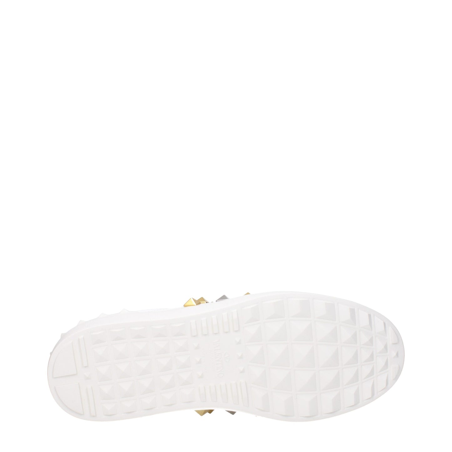 Sneakers by Valentino Garavani for men in leather & rubber white presents a impeccable silhouette as Men's Low Top Leather & Rubber Sneakers, expertly defined by a impeccable low-top style for a impeccable, high-fashion look.