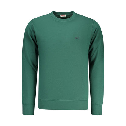 Sweatshirt by Rifle for men in cotton polyester green features a unrivaled silhouette with a refined crew neckline and unrivaled detailing for a sophisticated look.