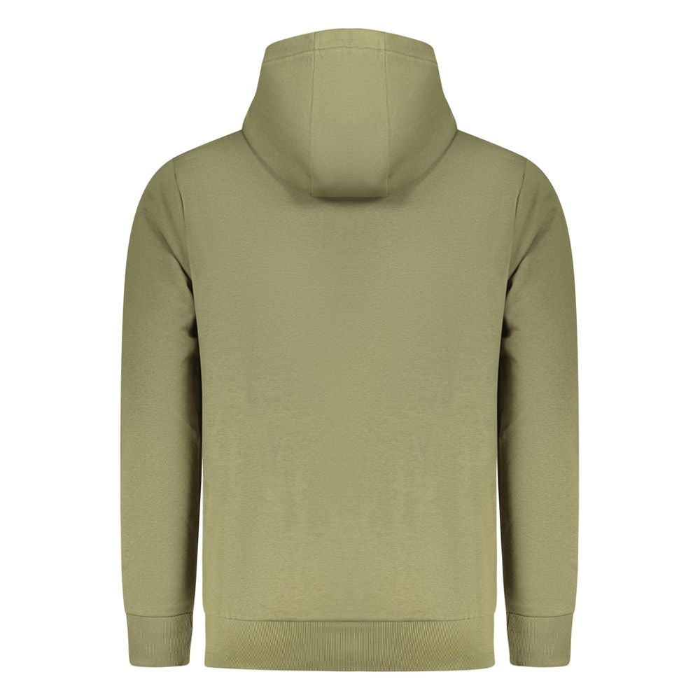 Hooded Sweatshirt Hoodie by Rifle for men in cotton polyester green & print features a authentic silhouette, showcasing a sophisticated and authentic detail for a refined finish.