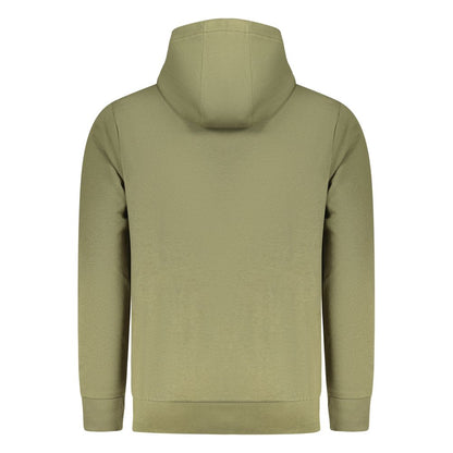 Hooded Sweatshirt Hoodie by Rifle for men in cotton polyester green & print features a authentic silhouette, showcasing a sophisticated and authentic detail for a refined finish.