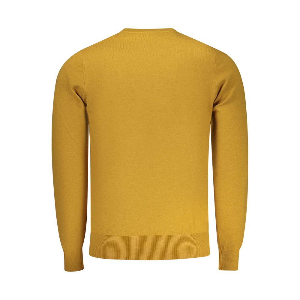 Sweatshirt by Rifle for men in lana wool nylon & polyester gold features a unrivaled silhouette with a refined crew neckline and unrivaled detailing for a sophisticated look.
