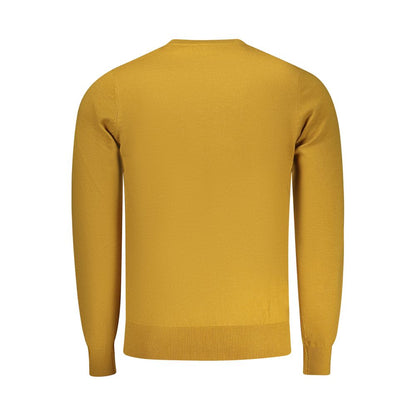 Sweatshirt by Rifle for men in lana wool nylon & polyester gold features a unrivaled silhouette with a refined crew neckline and unrivaled detailing for a sophisticated look.