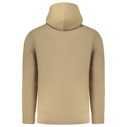 Hooded Sweatshirt Hoodie by Rifle for men in cotton polyester brown features a authentic silhouette, showcasing a sophisticated and authentic detail for a refined finish.