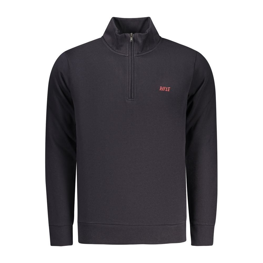 Sweatshirt by Rifle for men in cotton polyester blue & print features a unrivaled silhouette with a refined and unrivaled detailing for a sophisticated look.