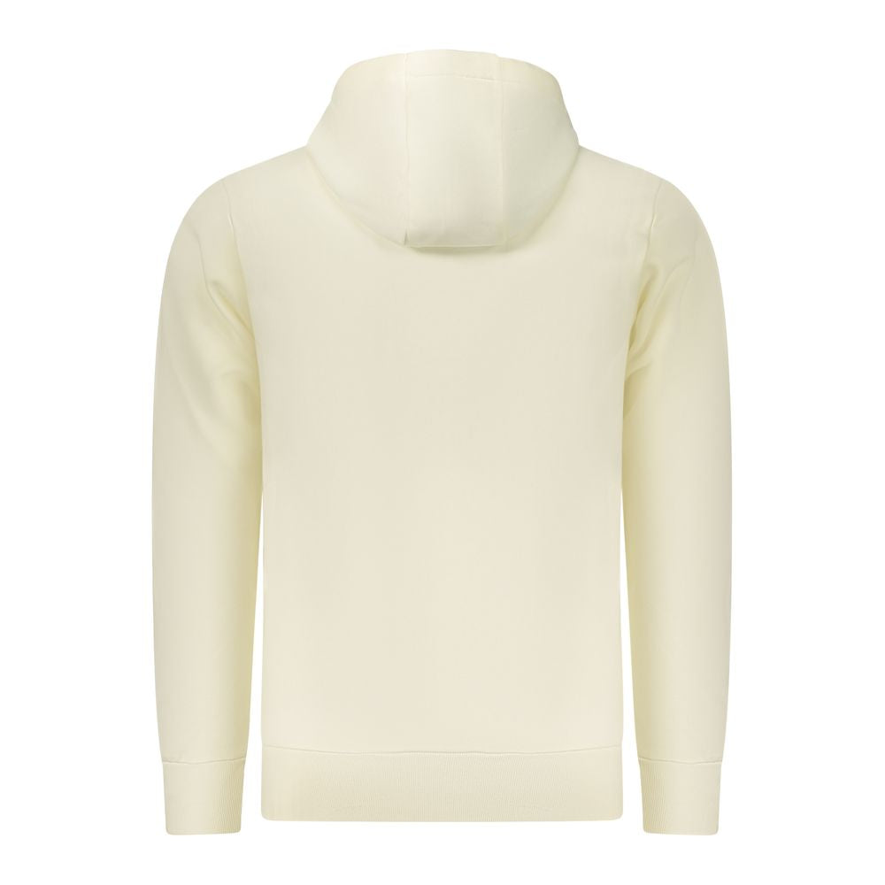 Hooded Sweatshirt Hoodie by Rifle for men in cotton polyester canvas white features an luminous silhouette, showcasing a sophisticated and for a truly luminous look.