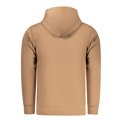 Hooded Sweatshirt Hoodie by Rifle for men in cotton polyester brown & print features a authentic silhouette, showcasing a sophisticated and authentic detail for a refined finish.
