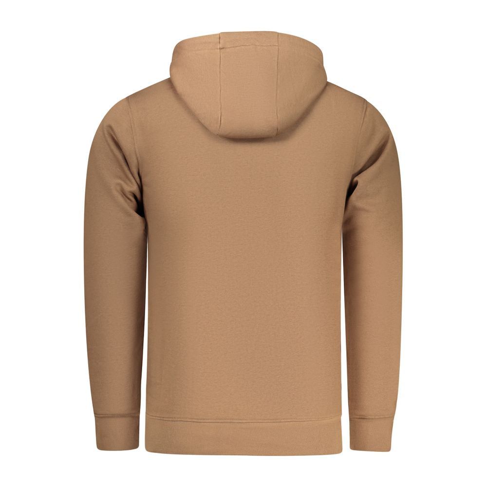 Hooded Sweatshirt Hoodie by Rifle for men in cotton polyester brown & print features an luminous silhouette, showcasing a sophisticated and for a truly luminous look.