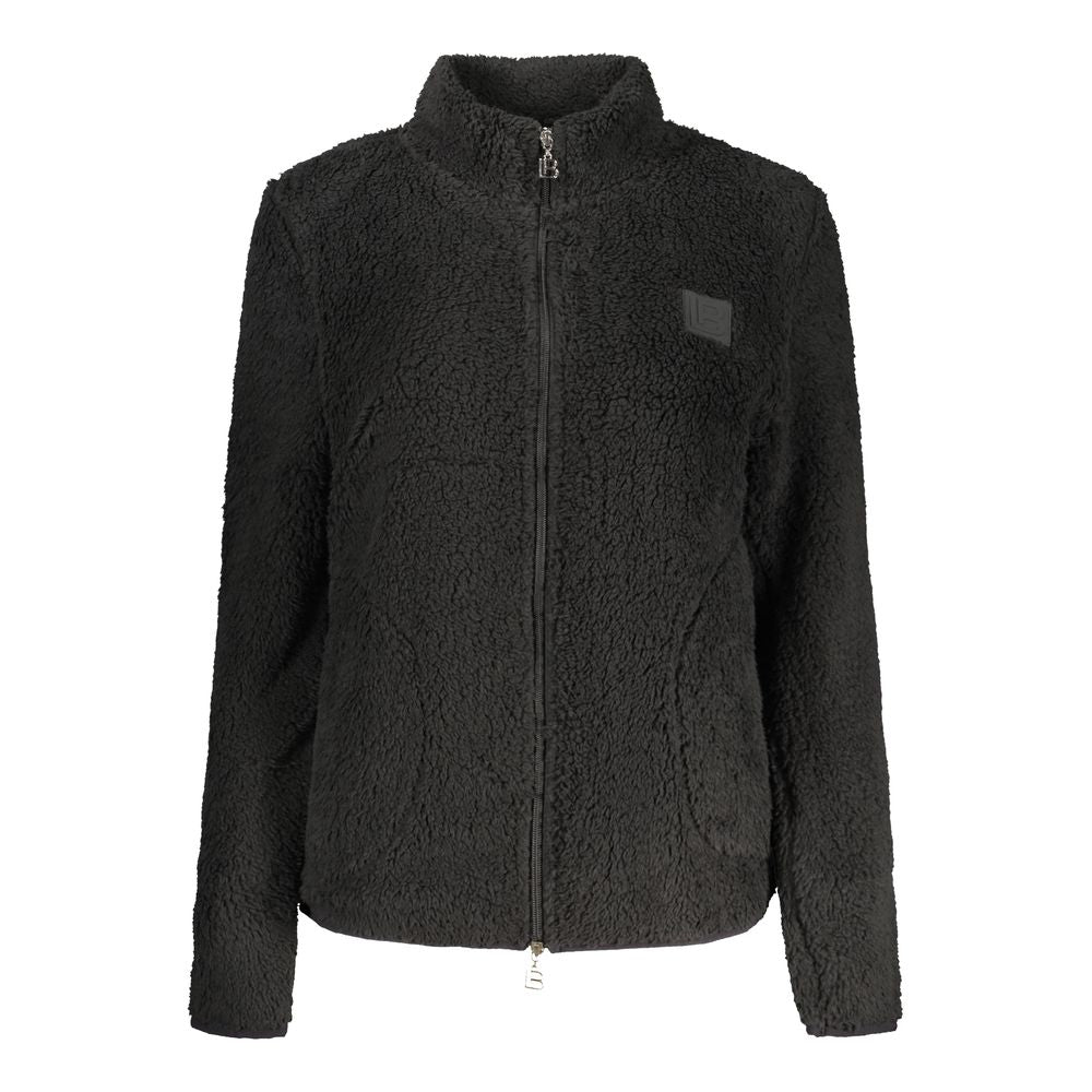 Sweatshirt by Laura Biagiotti for women in polyester black showcases a slouchy chic silhouette, artfully detailed with a slouchy chic and for a slouchy chic finish.
