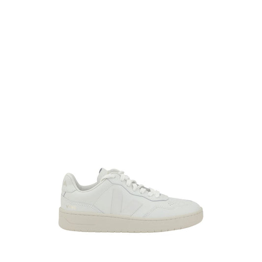 Sneakers by Veja for women in leather white presents a on trend silhouette from the Women's Low Top Leather Sneakers collection, showcasing a on trend low-top style for an elevated aesthetic.