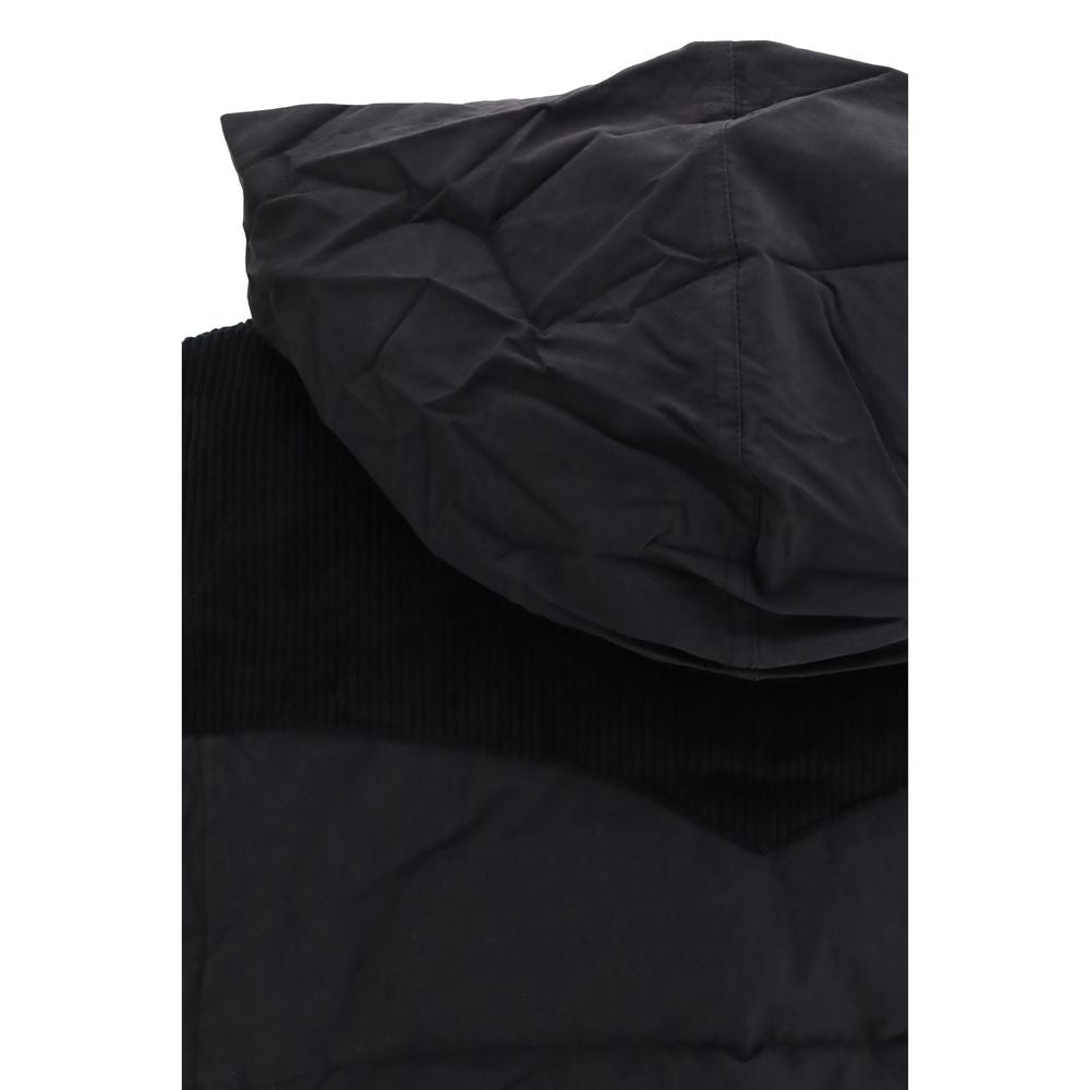 Vest by Isabel Marant Étoile for women in polyamide cotton polyester corduroy black features a stylish silhouette, showcasing distinct pockets & insulated and a refined for a truly stylish finish.