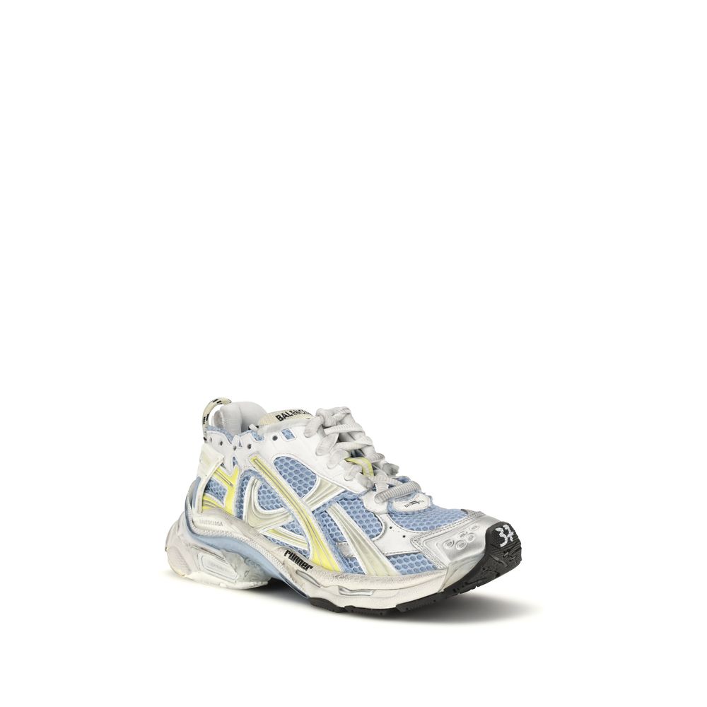 Athletic Sneakers by Balenciaga for women in polyester polyethylene & polyurethane multicolor & monogram features an exquisite silhouette, showcasing the premium athletic style of the Women's Athletic Polyester Polyethylene & Polyurethane Sneakers with an exquisite finish.