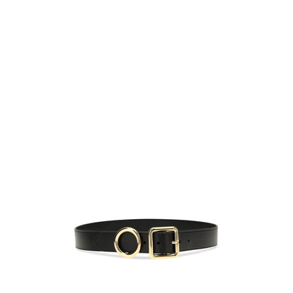 Belt by Jacquemus for women in bos taurus calf leather black & gold features a artisanal-chic design, artfully capturing the essence of the Bos Taurus Calf Leather Belt with a artisanal-chic finish.