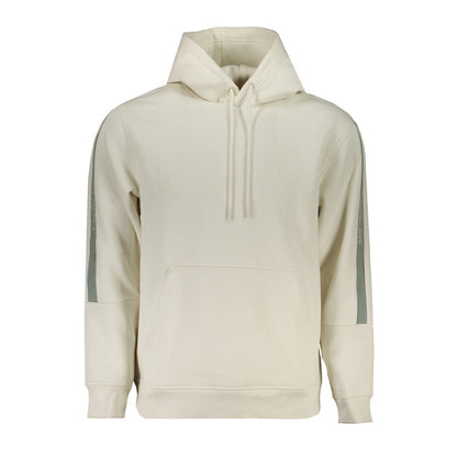 Hooded Sweatshirt Hoodie by Calvin Klein for men in polyester polyurethane cotton blue, white & print features a edgy silhouette, detailed with a edgy hooded neckline and for a refined finish.