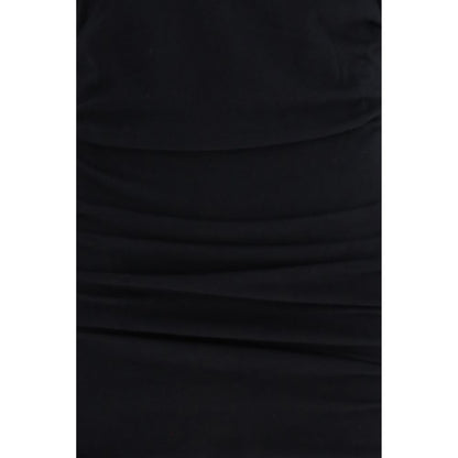 Dress by Isabel Marant for women in cotton black features an cute silhouette, detailed with a and that elegantly flows into a cute short mini.