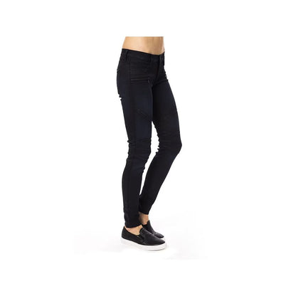 Gas Blue Cotton Skinny Jeans