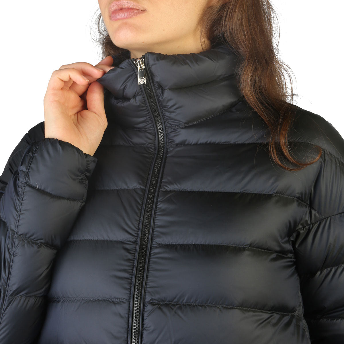 Bomber Jacket by Ciesse Outdoor for women in polyamide & polyester blue & patterned features an contemporary silhouette, showcasing a sophisticated and contemporary pockets & insulated for a truly refined look.