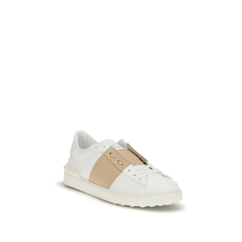 Sneakers by Valentino Garavani for men in bos taurus calf leather white features a chic design, perfectly showcasing the chic low-top slip-on style of this Men's Low Top Slip On Bos Taurus Calf Leather Sneakers.