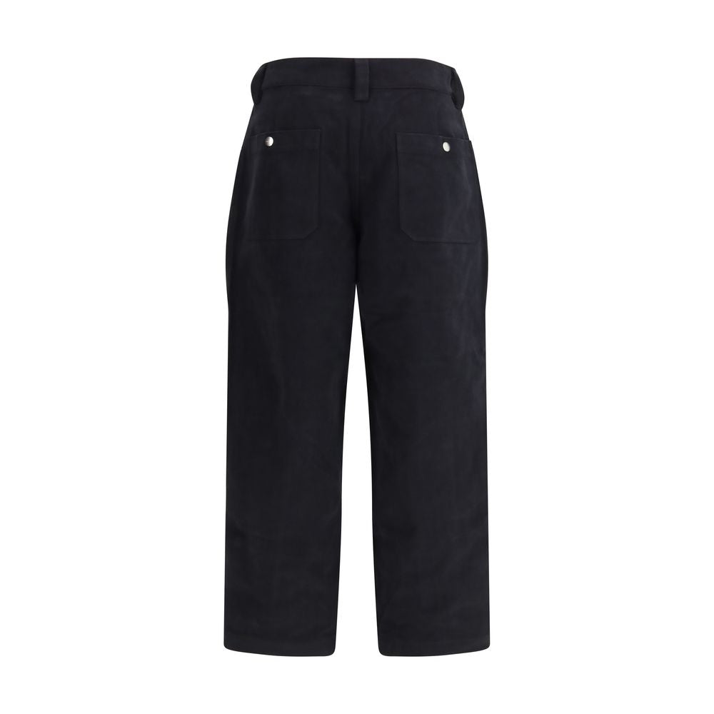 Pants by Isabel Marant Étoile for women in cotton black features a sleek silhouette with a sleek , a refined long, and a sophisticated finish.