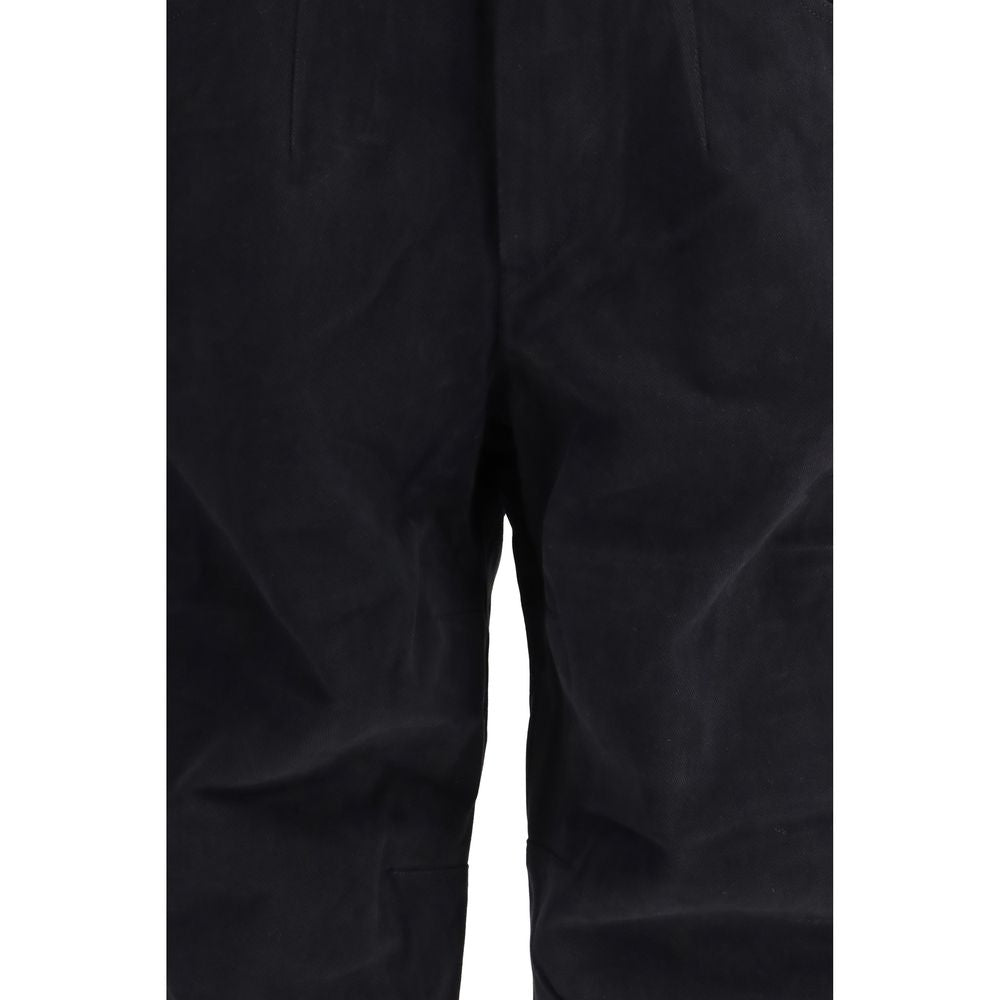 Pants by Isabel Marant Étoile for women in cotton black features a stylish silhouette with a stylish , long, and .