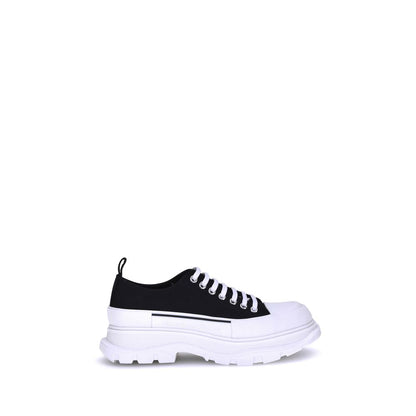 Sneakers by Alexander McQueen for men in canvas black features an versatile design from the Men's Chunky Canvas Sneakers collection, highlighting a versatile chunky style for a premium, high-fashion look.