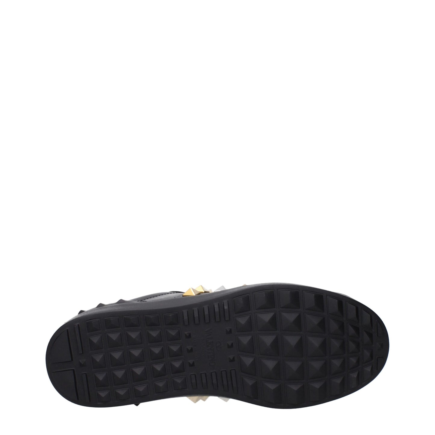 Sneakers by Valentino Garavani for men in leather black presents a impeccable silhouette as Men's Fashion Leather Sneakers, expertly defined by a impeccable fashion style for a impeccable, high-fashion look.