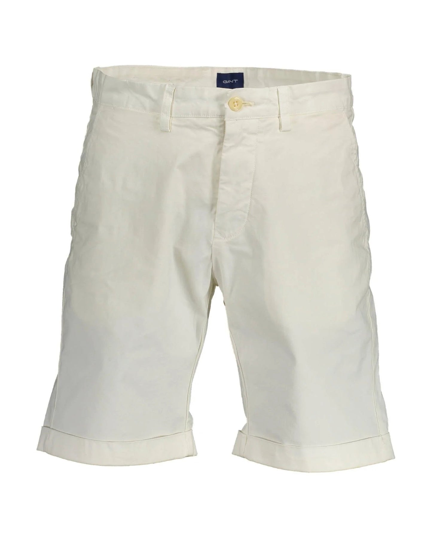 Bermuda Shorts by Gant for men in cotton white showcases a on trend silhouette, featuring a tailored with a classic short and sophisticated for a on trend finish.