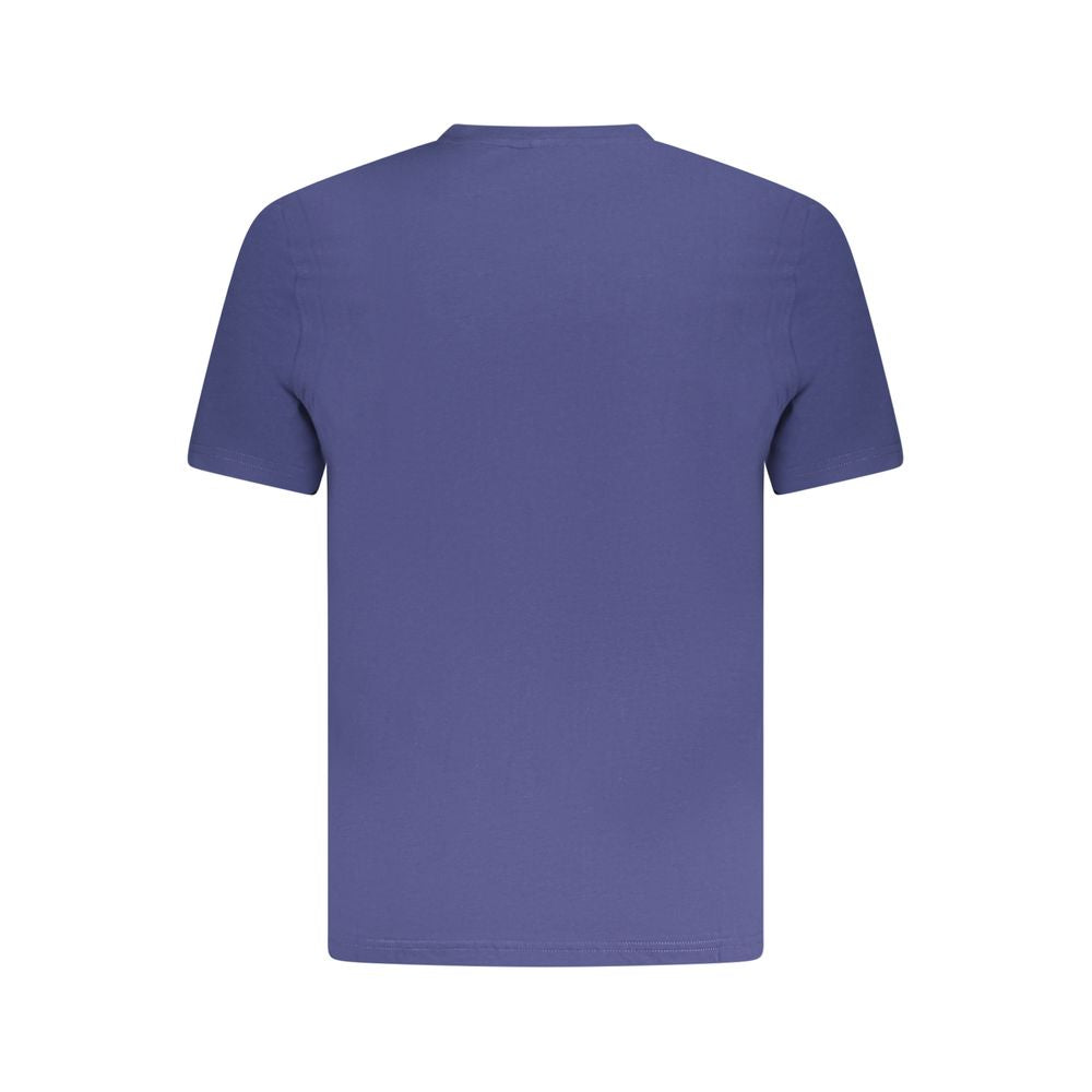 T-Shirt by K-WAY for men in cotton blue showcases a chic silhouette, artfully detailed with a chic and for a chic finish.
