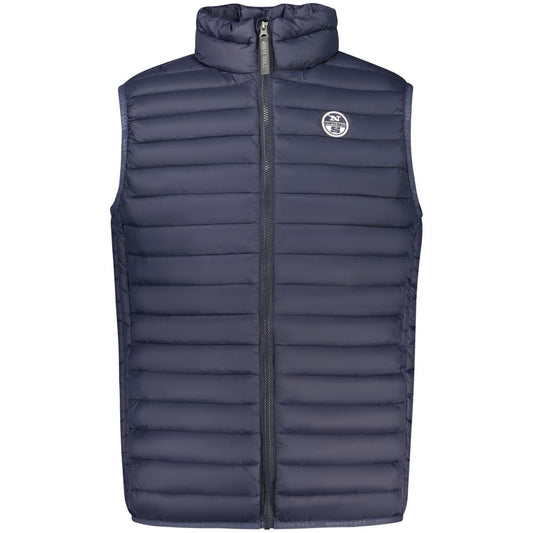 Vest by North Sails for men in polyamide & polyester blue features an contemporary silhouette, showcasing refined pockets and a contemporary for a sophisticated layered look.