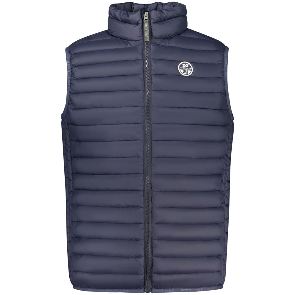 Vest by North Sails for men in polyamide & polyester blue features a chic silhouette, expertly detailed with a refined and premium pockets for a truly chic look.