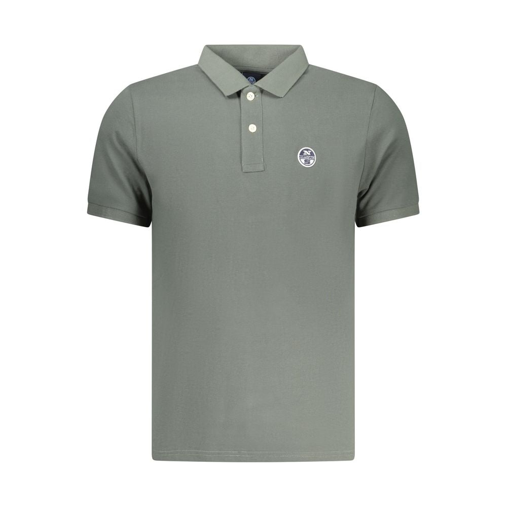 This Polo Shirt by North Sails for men in cotton green presents a flawless silhouette, showcasing flawless detailing and a refined for a truly flawless aesthetic.