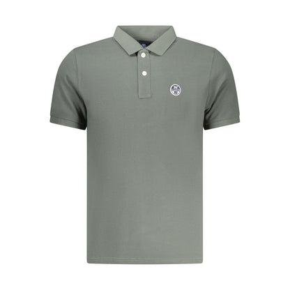 This Polo Shirt by North Sails for men in cotton green presents a flawless silhouette, showcasing flawless detailing and a refined for a truly flawless aesthetic.