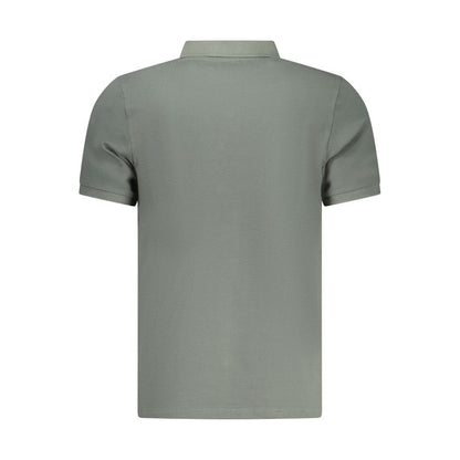 Polo Shirt by North Sails for men in cotton green showcases a sharp silhouette, detailed with a refined and sharp for a sophisticated finish.